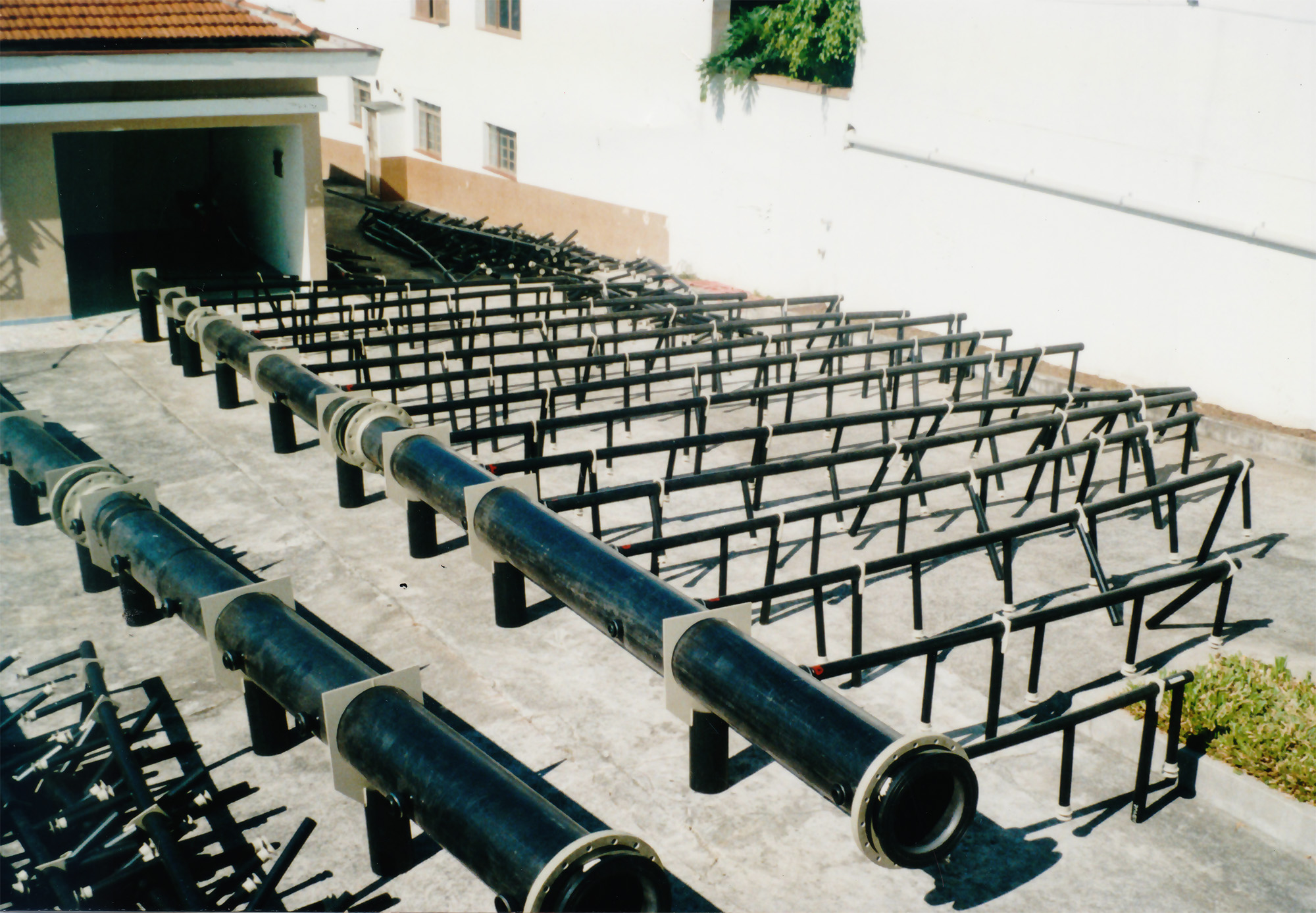 Árvores para tanques de termoacumulação